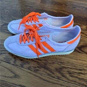 Adidas SL 72 Women's Lavender and Orange Sneakers
